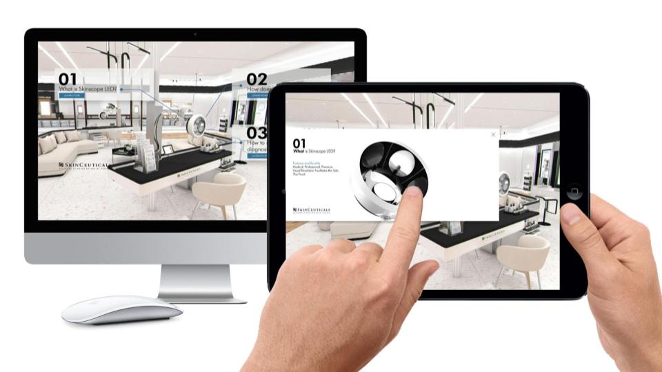 SkinCeuticals virtual education platform